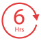 6-Hour Continuous Use 6-Hour Continuous Use